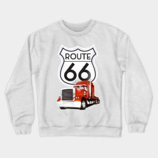 Big Rig Route 66 Crewneck Sweatshirt